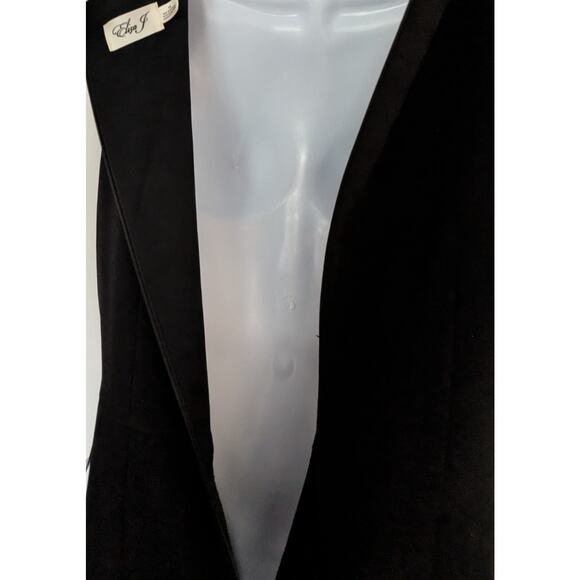 Eliza J Black Sleeveless Faux Wrap Dress - Picture 7 of 12